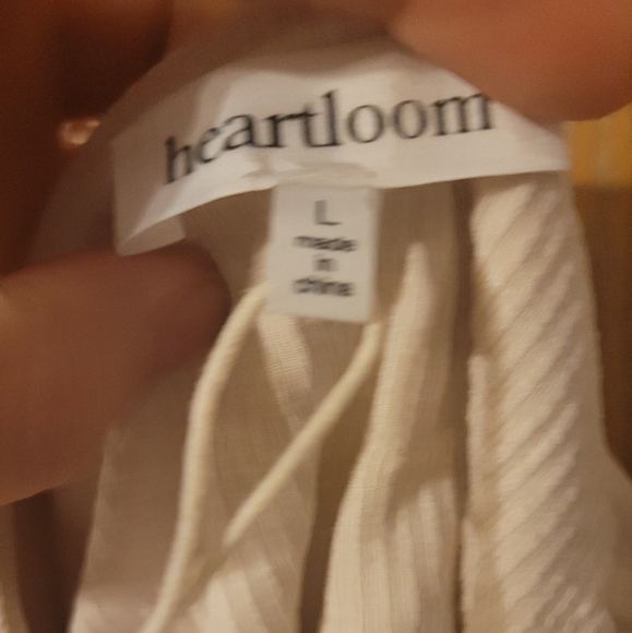 HEARTLOOM Twist Neckline Tana Halter in Ecru - Picture 5 of 7